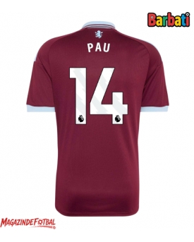 Aston Villa Pau Torres #14 Tricou Fotbal Replică 2026-27 Barbati Acasa Aston Villa Pau Torres #14 Tricou Fotbal Replică 2026-27 Barbati Acasa